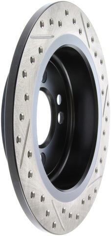 StopTech 07-09 Mini Coooper/Cooper S Slotted & Drilled Right Rear Rotor - 127.34094R