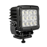 Go Rhino Xplor Bright Series Rectangle SingleLED Spot Light Kit (Surface Mount) 5in. - Blk (Pair) - 751800523FCS