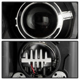 Honda Civic 16-20 LED Model High-Power LED Module Headlights - Black (PRO-YD-HC16LEDAP-SEQGR-BK) - 5088932