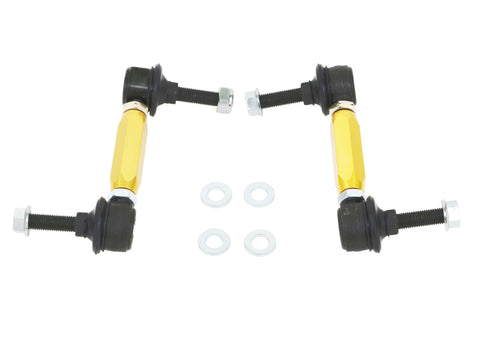 Whiteline Universal Swaybar Link Kit-Heavy Duty Adj Steel Ball w/ 10mm Ball Stud - KLC140-115