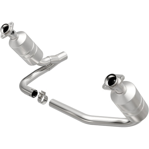 MagnaFlow Conv DF 07-09 Dodge Dakota 3.7L/4.7L /07-09 Mitsubishi Raider 3.7L Y-Pipe Assembly - 49849