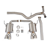 Mishimoto 2015 Subaru WRX 3in Stainless Steel Cat-Back Exhaust - MMEXH-WRX-15