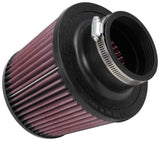 K&N Filter Universal Rubber Filter 3in Flange ID 6in Base OD 5.125in Top OD 5in Height - RU-3570