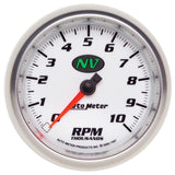 AutoMeter Gauge Tachometer 3-3/8in. 10K RPM In-Dash NV - 7497