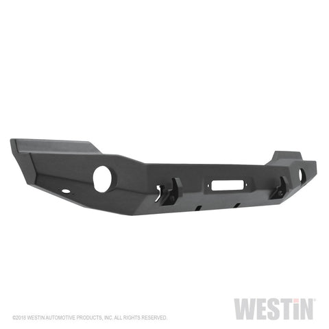 Westin 07-18 Jeep Wrangler JK WJ2 Full Width Front Bumper - Tex. Blk - 59-80035