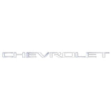 Putco 19-20 Chevy Colorado - Grille Letters - Stainless Steel Chevrolet Letters - 55554GM