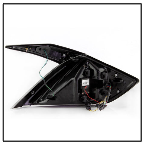 Spyder 16-18 Honda Civic 4 Door Light Bar LED Tail Lights - Black Smoke (ALT-YD-HC164D-LB-BSM) - 5086440