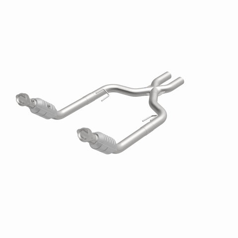 MagnaFlow Direct Fit Catalytic Converter Tru-X Assy 05 Mustang GT - 15448