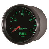 Autometer GS 2 1/16in. 0-280 Ohms Fuel Level Gauge - Stepper Motor - 3810