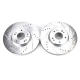 Power Stop 15-19 Kia Sedona Front Evolution Drilled & Slotted Rotors - Pair - JBR1723XPR