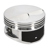 JE Pistons 350 SBC FLAT TOP 18 Set of 8 Pistons - 190422