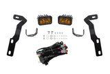 Diode Dynamics 16-21 Toyota Tacoma Stage Series 2in LED Ditch Light Kit - Sport Yellow Combo - DD6377