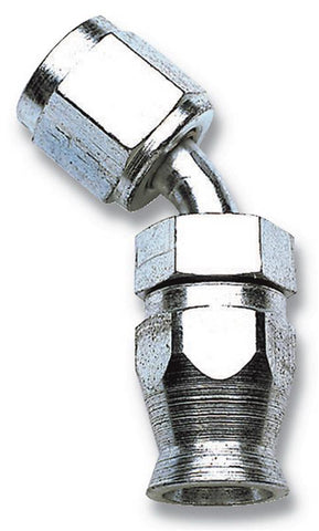 Russell Performance -6 AN Endura PowerFlex Power Steering 45 Degree Hose Ends - 620411