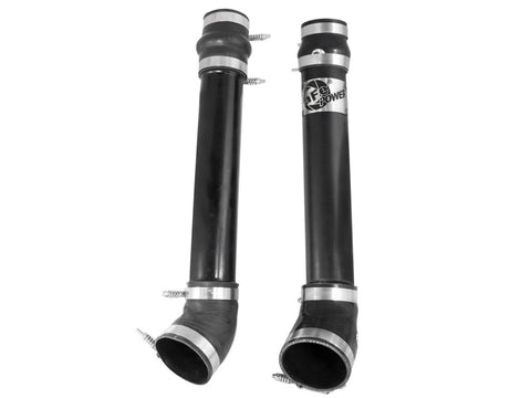aFe Bladerunner Intercoolers I/C Tube 3.5in (Cold Side) Dodge Trucks 94-02 5.9L (Blk) - 46-20067-B