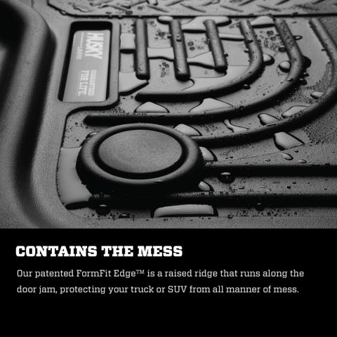 Husky Liners 2017 Hyundai Elantra Weatherbeater Black Front and Second Row Floor Liners - 98871