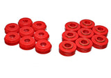 Energy Suspension Ford Bronco Body Mount Set - Red - 4.4101R