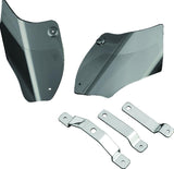 Kuryakyn Saddle Shields Heat Deflectors 00-17 Softail Smoke - 1186