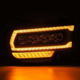 AlphaRex 19-21 Ram 2500 NOVA LED Proj Headlights Plank Style Black w/Activ Light/Seq Signal/DRL - 880553