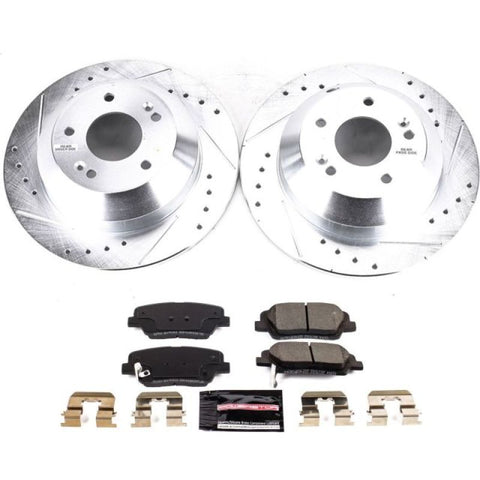 Power Stop 2019 Hyundai Santa Fe XL Rear Z23 Evolution Sport Brake Kit - K8283