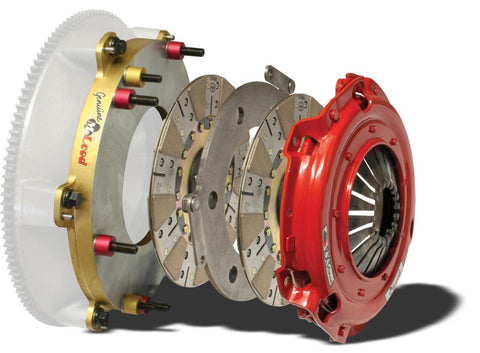 McLeod RXT Corvette 2009 Up LS9 MODular Assy Spg Hub 1-1/8 X 26 Spline W/Street Base Plate - 6976-07M