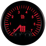 Autometer Stack 52mm 0-7 Bar M10 Male Pro-Control Oil Pressure Gauge - Black - ST3501