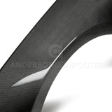 Anderson Composites 2018 Ford Mustang GT350 Style Carbon Fiber Fenders (Pair) - AC-FF18FDMU-GR