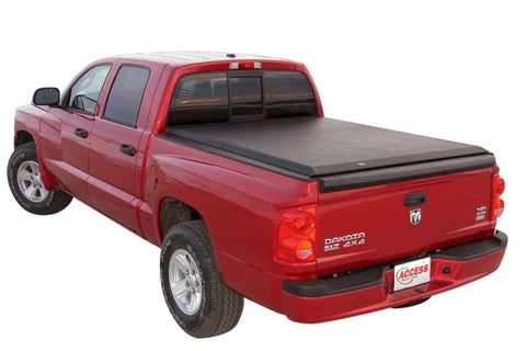 Access Original 08-11 Dodge Dakota Crew Cab 5ft 4in Bed (w/ Utility Rail) Roll-Up Cover - 14209