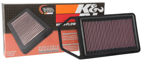K&N 15-18 Suzuki Baleno L4-1.2L F/I Replacement Drop In Air Filter - 33-3114