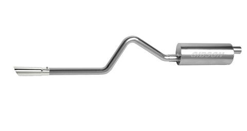 Gibson 91-96 Jeep Wrangler YJ 4.0L 2.5in Cat-Back Single Exhaust - Stainless - 617300