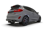 Rally Armor 18-23 Ford Fiesta ST MK8 Black UR Mud Flap w/Red Logo - MF60-UR-BLK/RD