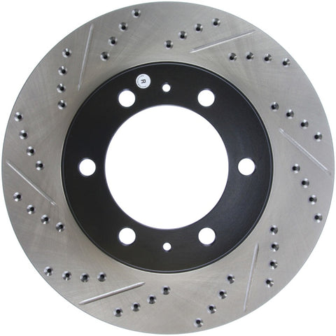 StopTech 07-08 Toyota FJ Cruiser / 05-08 Tacoma (6 lug) / 03-08 4 Runner (319mm disc) SportStop Slo - 127.44129R
