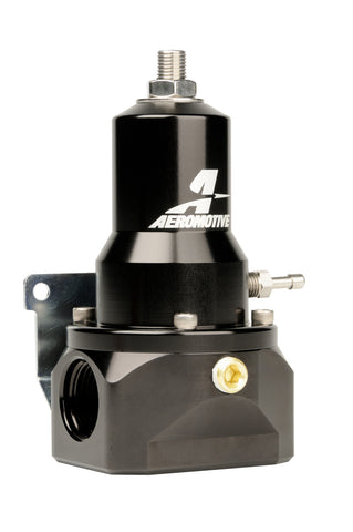 Aeromotive Regulator - 30-120 PSI - .313 Valve - 2x AN-10 Inlets / AN-10 Bypass - 13134