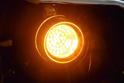 Kuryakyn Luminez L.E.D. Front Turn Signal Insert 1157 Amber - 2934