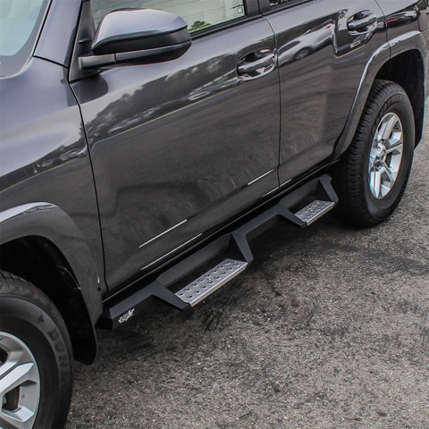 Westin 10-17 Toyota 4Runner Trail Edition (Excl. Ltd) HDX Stainless Drop Nerf Step Bars - Tex. Blk - 56-138352