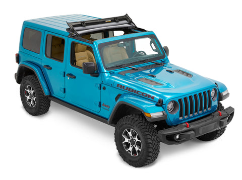 Bestop 20-26 Jeep Gladiator / 18-26 Wrangler JL Sunrider For Hardtop (Black Diamond) - 52454-35