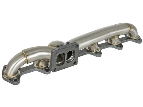 aFe Twisted Steel Header w/ T4 Turbo Manifold 03-07 Dodge Diesel L6-5.9L - 48-32018
