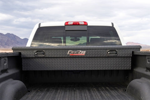 Dee Zee Universal Tool Box - Red Crossover - Single Lid Black BT Pull Handle (Low/Txt Blk) - DZ10170LTB