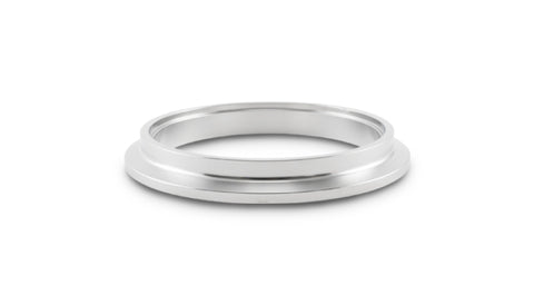 Vibrant 304 Stainless Steel V-Band Turbo Outlet Flange for Garrett G42 - 19888