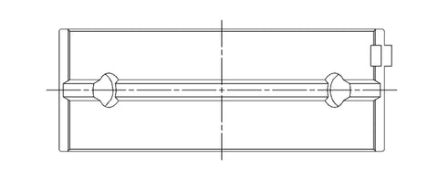 ACL Mitsubishi 4G63/4G64 6 Bolt 1st Gen DSM Standard Size High Performance w Extra Oil Clearance Mai - 5M1144HX-STD