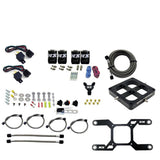 Nitrous Express Dry Quad Stage Billet Crossbar Plate System 100-2000hp (4500 Flange) w/o Bottle - 66447-00