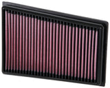 K&N 07-11 Nissan 1.125in H x 9.063in L x 6.438in W Replacement Air Filter - 33-2944