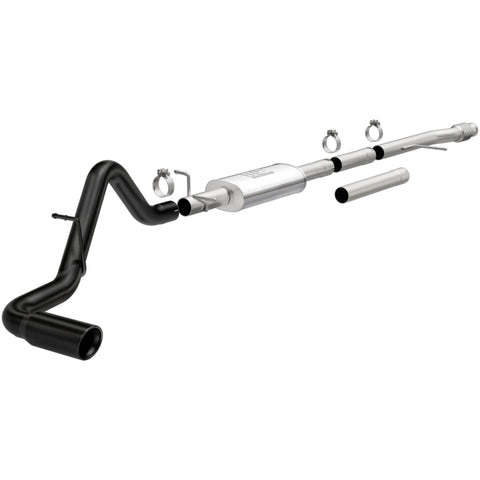 MagnaFlow 2019 Chevy Silverado 1500 V8 5.3L / V6 4.3L Street Series Cat-Back Exhaust w/ Black Tip - 19470