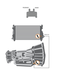 Fleece Performance 01-05 GM 2500/3500 Duramax Replacement Transmission Line (LB7/LMM) - Medium Line - FPE-TL-LB7-LMM-MED-SER
