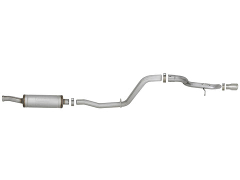 aFe MACH Force-Xp 2.5in Catback High-Tuck Exhaust 18-21 Jeep Wrangler (JL)3.6L 4-Door - Polished Tip - 49-48065-1P
