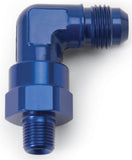 Russell Performance -12 AN 90 Degree Male to Male 1/2in Swivel NPT Fitting - 614122