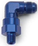 Russell Performance -10 AN 90 Degree Male to Male 1/2in Swivel NPT Fitting - 614110