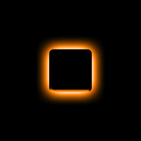 ORACLE Lighting Universal Illuminated LED Letter Badges - Matte Blk Surface Finish - I - 3141-I-005