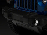Raxiom 07-23 Jeep Wrangler JK & JL 20-23 Jeep Gladiator JT Axial Series LED Fog Lights w/ Halo - J142669