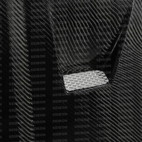 Seibon 95-96 Nissan Skyline R33 GT-R (BCNR33) JU-Style Carbon Fiber Hood - HD9596NSR33-JU