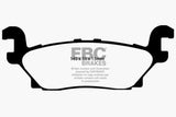 EBC 05-07 Hummer H3 3.5 Greenstuff Rear Brake Pads - DP61760
